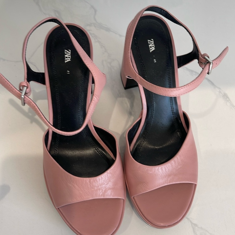 Blush Zara Heels